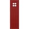 Ekena Millwork True Fit PVC San Antonio Mission Style Fixed Mount Shutters, Fire Red, 12W x 42H, PR TFP001ST12X042BR - alternate 11